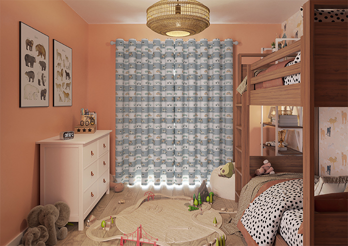 Brum Brum, Petrol - Made to Measure Curtains - Image 15